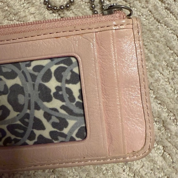 Coach Light Pink Poppy Card Holder - Picture 4 of 8